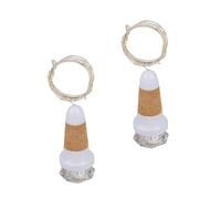 Uonlytech Bottle Lights with Cork Wine Bottle Lights USB Rechargeable LED Flash Warm White Light for Party Christmas Wedding Decoration