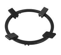 Uonlytech Cast Iron Wok Support Ring Non Slips Pan Holder Stand for Gas Stove Burner Rings for Asian Cooking Tools Stove Cooker