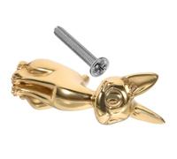 Uonlytech Cat Shape Decorative Drawer Knob Metal Cabinet Pulls for Kitchen Dresser and Furniture Easy Install with Screw for Wardrobe and Closet Decor