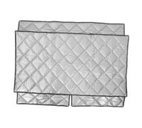 Uonlytech Chest Freezer Cover Insulated Protective Cover for Ice Cream Fridge Waterproof Oxford Cloth Sunshade for Outdoor Use 125cm/70cm Size