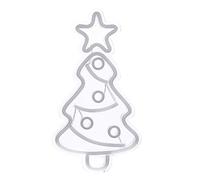 Uonlytech Christmas LED Neon Lights, USB Charging Neon Sign Xmas Decorative Light, Neon Night Light Decorations for Christmas, Xmas, Birthday, Wedding, Party, Kids Room, Room, Wall