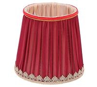 Uonlytech Cloth Lampshade for E14 Screw Bulb Ceiling and Wall Lamps 5.5 Inch X 4.3 Inch X 5.9 Decorative Lamp Cover for Home Indoor Lighting