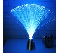 Uonlytech Color Changing Fiber Optic Light, Battery-Operated Optic Mood Novelty Lamps LED Fiber Lamp for Christmas New Year Home Decoration