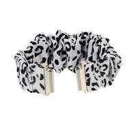 Uonlytech Compatible with Galaxy Watch Active Scrunchie Replacement Wristband Vibrant Leopard Print Strap for Men Women Stylish Elastic Bracelet for Every Occasion