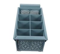 Uonlytech Cutlery Drain Box for Kitchen Sink Silverware Holder Mesh Drainage for Utensil Storage and Drying