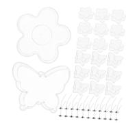 Uonlytech DIY Candle Making Kit of Reusable Plastic Candle Containers with Wicks for Tea Light Cups Birthday Parties Weddings and More Durable Stylish and Easy to Use