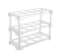 Uonlytech Egg Crate for Fridge Plastic Egg Storage Container Secure Design for Easy Access Random Color