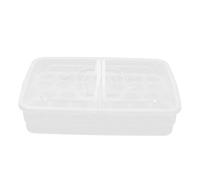 Uonlytech Egg Storage Box Compartment Fresh-keeping Food Storage Container for Household Use Refrigerator Egg Tray