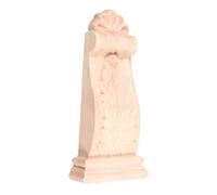 Uonlytech European Style Unpainted Wood Corbels Bracket Decor Carved Onlay Applique with Enhanced Structural Support Solid Wood Roman Column for Doorway and Living Room Renovation Classical