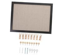 Uonlytech Framed Cork Board Wall Notice Board for Photos Notes Lightweight Cork Material for Office Kitchen Bedroom Decor Easy to Install Creative Message Display