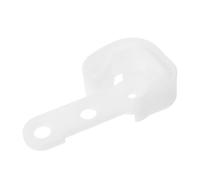 Uonlytech Fridge Door Stopper Hook White Plastic Refrigerator Door Latch Replacement Part Compatible with Appliance Repairs and Freezer Buckle Latch
