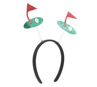 Uonlytech Funny Golf Ball Headband Sports Party Hairband Unique Hair Accessories for Women and Teen Sports Competition Cosplay Hair Bands