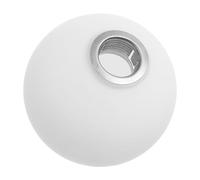 Uonlytech G9 90Mm Round Glass Globe Lamp Shade White Shell Detachable Modern Lamp Shade Cover for Pendant and Table Lights Replacement Light for Home and Office Use