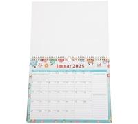 Uonlytech German 2024-2025 Wall Calendar German Holidays Monthly Appointment Hanging Calendar for Home and Office January 2024 to June 2025 Family Yearly Planner