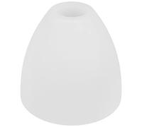Uonlytech Glass Shade Covers White Glass Lamp Shade: Horseshoe Lampshade Replacement Lamp Cover Decorative Table Lamp Shade E27 Clip On Bulb Pendant Ceiling Light for Floor Wall 2pcs