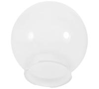 Uonlytech Globe Acrylic Lampshade 25Cm Diameter Snap-Fit 9.5Cm Socket for Outdoor Garden Wall Light Cover Patio Lamp Replacement