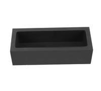 Uonlytech Graphite Crucible Mold for Melting Gold Silver Copper Aluminum Brass, Metal Refining Crucible Cup, Casting Mold for Foundry and Home Use, Black 5kg