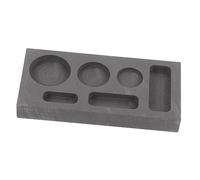 Uonlytech Graphite Mold Slot Ingot Casting Mold for Gold Silver Melting Durable Wear Resistant Smelting Furnace Kit Suitable for Volume Casting and Laboratory Use