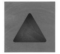 Uonlytech Graphite Triangle Casting Mold Metal Melting Casting Mould for Jewelry Making Refining Scrap Gold Silver Smelting Mold