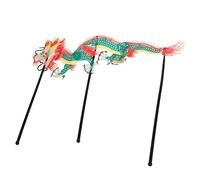 Uonlytech Handmade Chinese Shadow Puppetry Traditional Miniature Shadow Puppet Dance Prop Educational Puppet Theatre for DIY Puppetry Craft Random Style