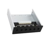 Uonlytech Hard Disk Power Control Hub Way Management for Desktop Intelligent Chip Independent off for Each Drive High Temperature Resistance Easy Installation Data Protection System