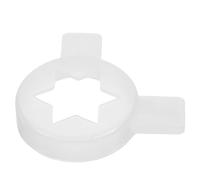 Uonlytech Ice Cream Machine Fittings Star Shape Nozzle Practical Replacement for Soft Serve Ice Cream Makers