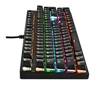 Uonlytech Keys Rgb Backlit Mechanical Keyboard Wired Usb Gaming Keyboard Ergonomic Design Non-conflict Key Layout for Gamers and Typists