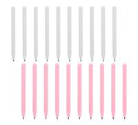 Uonlytech Lcd Writing Tablet Stylus Pens with White and Light Pink Colors 20pcs for Touch Screens Handwriting Stylus Pen Set Compatible with Lcd Drawing Pads for Digital Writing