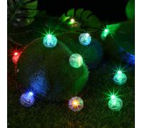 Uonlytech LED Balloon Lights 120 Pcs Multicolour Balloon Lights Round Lanterns Mini for Wedding Christmas Anniversary Birthday Party Decoration