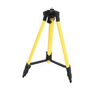 Uonlytech Level Vial Tripod Spirit Level Holder Gradienter Support with Adjustable Height Steel and Nylon Construction 1.2m Yellow Gauge Holder for Leveling and Measurement