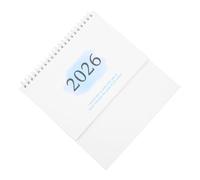 Uonlytech Mini Desk Calendar Stylish Standing Flip Calendar for Home Office July to December Lightweight Tear Resistant for Daily Planning Organizing