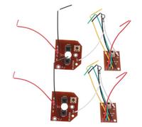 Uonlytech Mini Two-Channel Remote Control Module Kit with Antenna for RC Cars 2 Sets for DIY Projects and Science Experiments