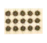 Uonlytech Miniature Simulated Grass Cluster 10Mm Nordic Wild Grass Model for DIY Landscape Scenery for Model Trains and Architectural Displays