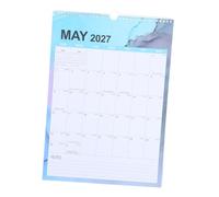 Uonlytech Month Wall Calendar Do List Large Font Yearly Planner Multi Country Holiday Schedule Paper Hanging Organizer for Home and Office