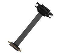 Uonlytech PCI-E 1x 3.0 Riser Cable Extension 30cm for Graphics Card High Speed PCIe Extender for PC Gaming and Mining