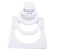 Uonlytech Photography with Strong Load-bearing Capacity Props Solid Eva Foam Cubes and Water Resistant Feature, Lightweight Hard Foams Background for Makeup Tools and Product Photography