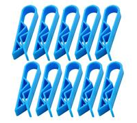 Uonlytech Plastic Trash Bag Clips 24Pcs Garbage Bin Clamps for Kitchen Wastebasket and Wall Mounted Trash Bag Holder