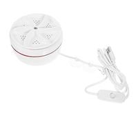 Uonlytech Portable Mini Washing Machine 30w Usb Turbo Washer Compact Small Laundry Machine for Travel, Home, Rv, Dormitory On/off Switch, Suitable for Sink Use and Business Trips