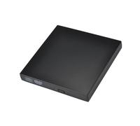 Uonlytech Portable USB External CD Rw Optical Drive USB CD Burner Compatible with Windows for Laptop Desktop Black