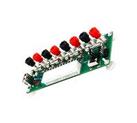 Uonlytech Power Supply Module Adapter Pin -pin Atx Power Board for Physical Computing Projects Compact Design and Replaceable Fuse