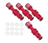 Uonlytech Pressure Cooker Float Valve and Silicone Cap Compatible with Midea Sealer Gaskets for Safe Steam Pressure Regulation Easy Installation Replacement for Cooker Spare Parts