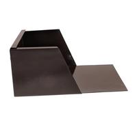 Uonlytech Rain Gutter Downspout Splash Block Metal Gutter Downspout Extensions Water Catch Gutter Splash Guards Downspout Extender for Water Drainage