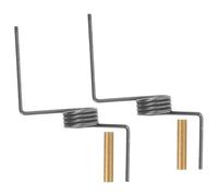Uonlytech Refrigerator Door Torsion Spring with Copper Sleeve 1.2Mm Wire 10.5Mm Od Replacement Hardware for Fridge Repair Suitable for French Door 2pcs Set