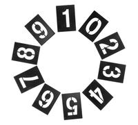 Uonlytech Reusable PVC Number Stencils for Painting and DIY Crafts Templates for Spray Painting Chalkboard Wall Art Address Labeling Indoor and Outdoor Use