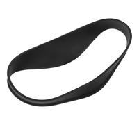 Uonlytech Silicone Haircut Guide Band for Men Adjustable Neckline Shaving Template Practical Hair Trimming Tool for Home Hair Trimming Black