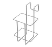 Uonlytech Silver Stainless Steel Shower Gel Holder Hand Hook Bathroom Hanger with Simple Design Practical Space Saving for Bathroom and Kitchen