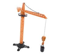 Uonlytech Stem Educational Tower Crane with Rotating Winch Hook DIY Assembly Construction Kit for Boys Realistic Simulation Engineering Crane Model Interactive Construction Vehicle for