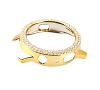 Uonlytech Stylish Protective Watch Shell Case for Active Lightweight Easy to Install Chic Design Protects Against Dirt and Scratches Watch Accessories Golden Color