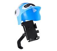 Uonlytech Sunshade Bike Phone Holder with Adjustable Clamp for Motorcycle Rear Mirror Secure Grip Stand Compatible with Smartphones Easy Installation for Safe Riding