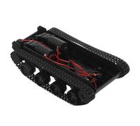Uonlytech Tank Robot Chassis Kit: Battery Operated Robot Car Chassis - Assembly For STEM Projects - DIY Robotics Moving Wheels Accessories(No Battery)